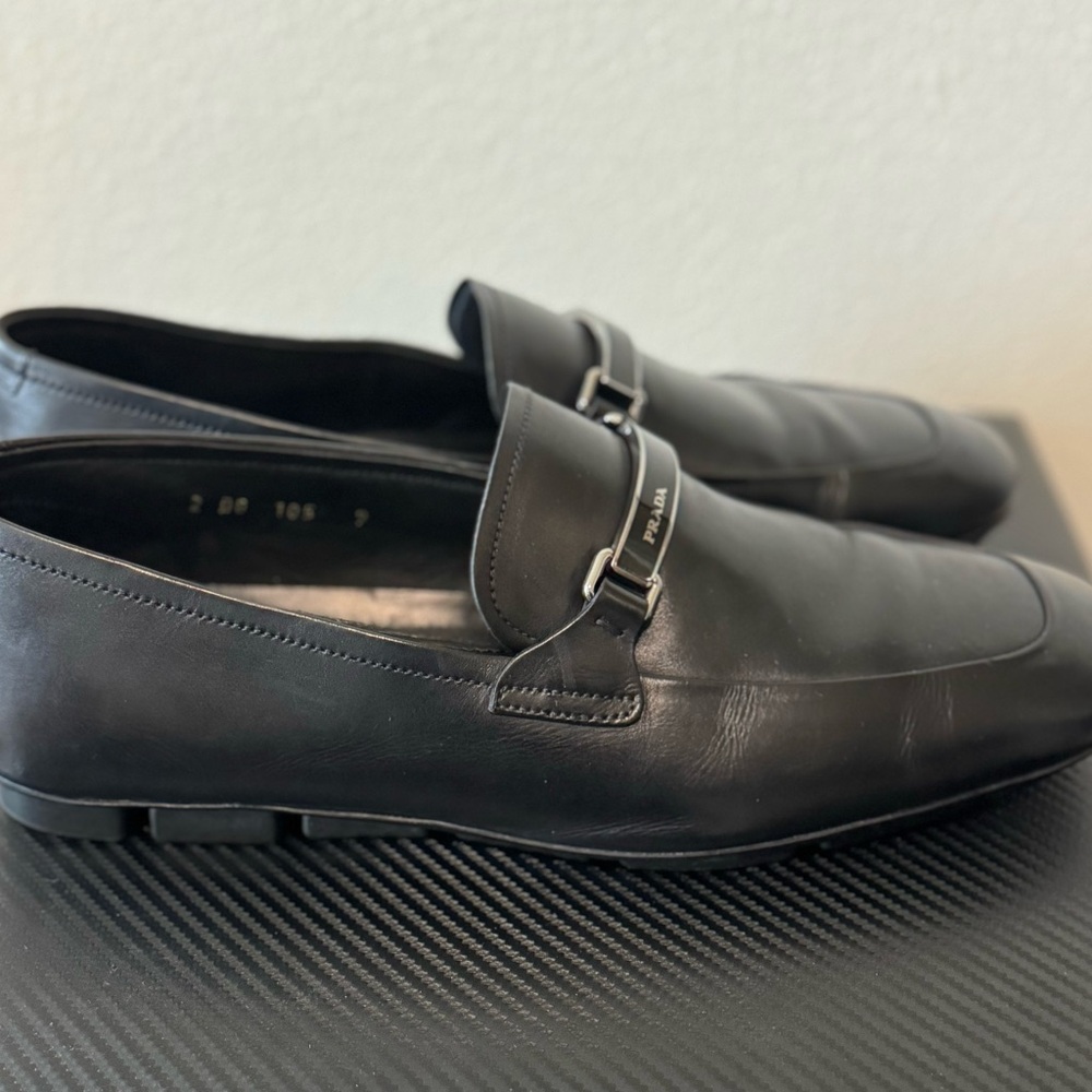 Prada Leather Loafers. Men’s U.S. 11